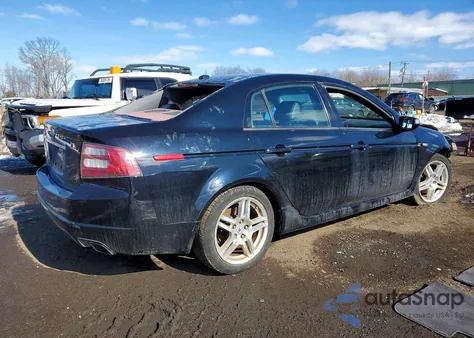 2007 Acura Tl z USA, uszkodzony, nr VIN 19UUA66217A048994